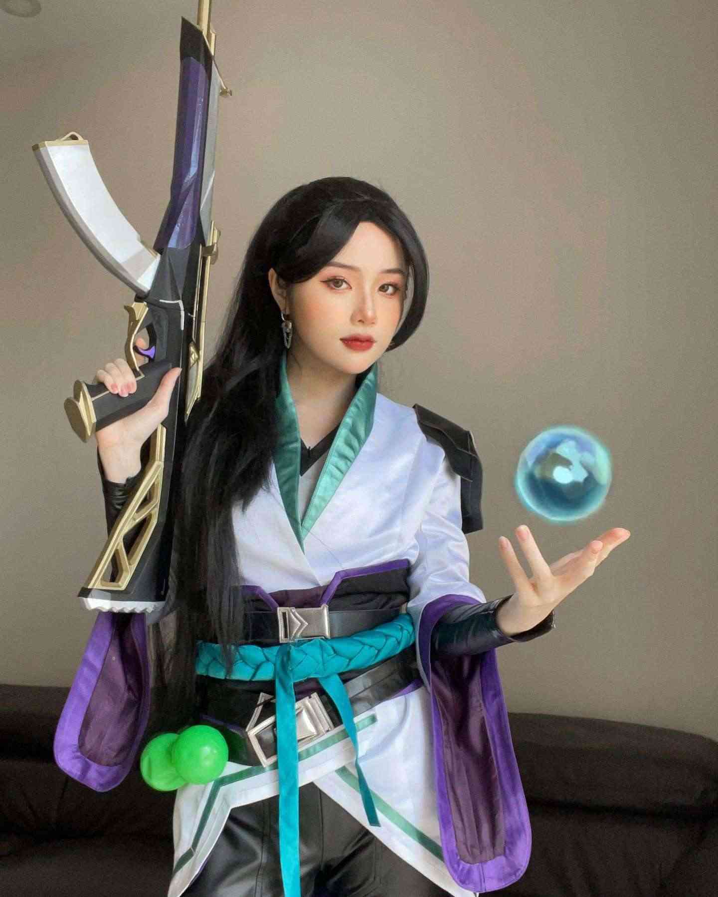 Cosplay Capheny kimono xinh đẹp và gợi cảm