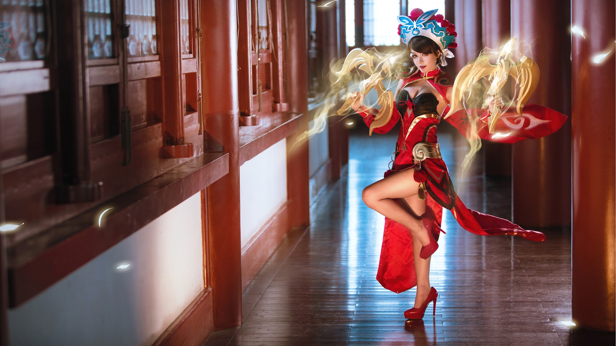 Cosplay siêu dễ thương với những đường cong gợi cảm