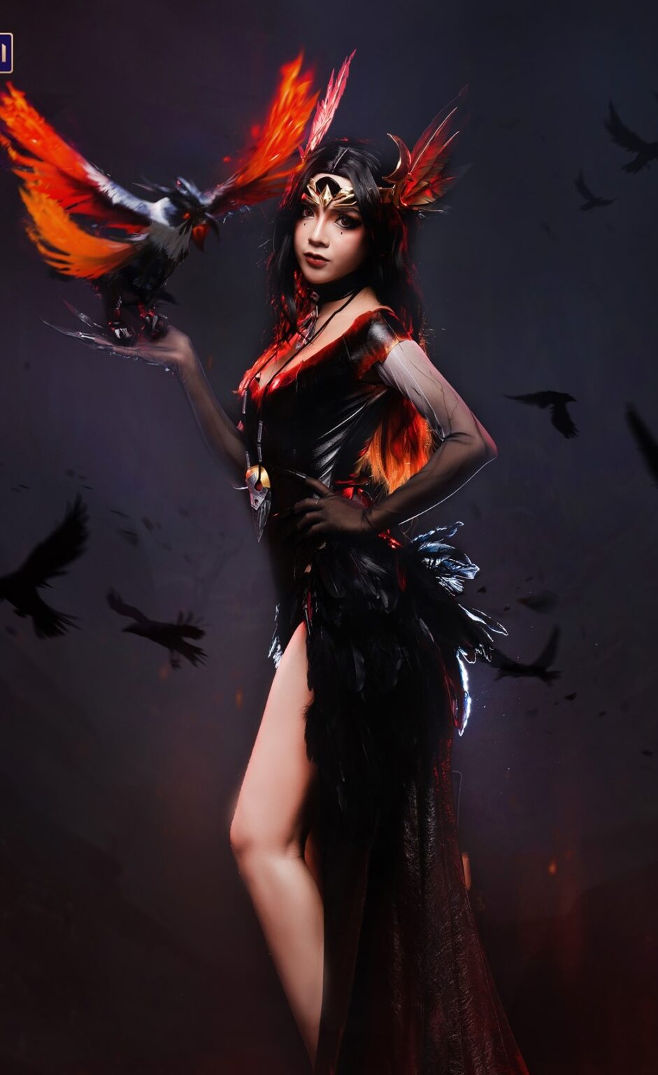 Liên minh cosplay Natalia tạo dáng gợi cảm