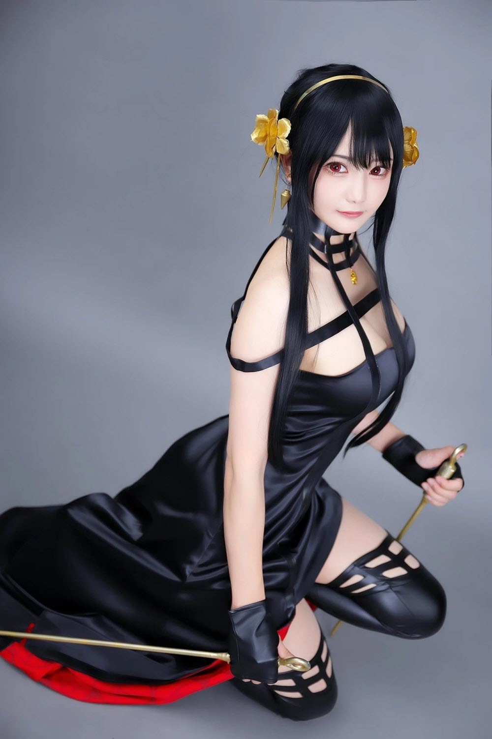 Cosplay Loriel, thánh sứ ánh sáng, xinh đẹp, dễ thương.