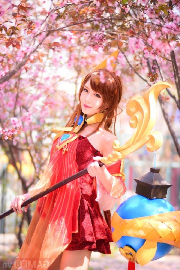 Cosplay liên minh màu tím vợ của người khác hình dáng đẹp