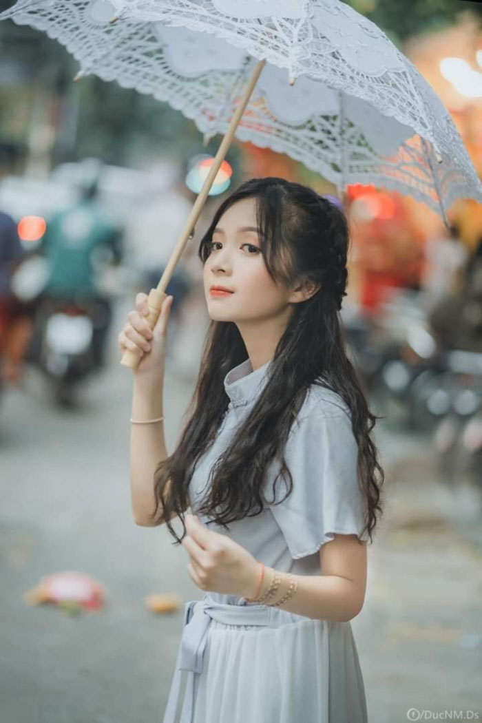 Ảnh của những cô gái cute nhan sắc trong sáng