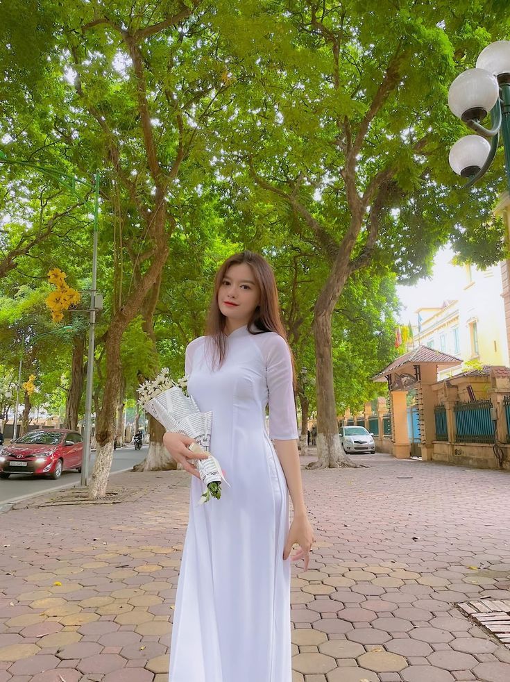 Ảnh girl xinh mặc áo dài cực đẹp