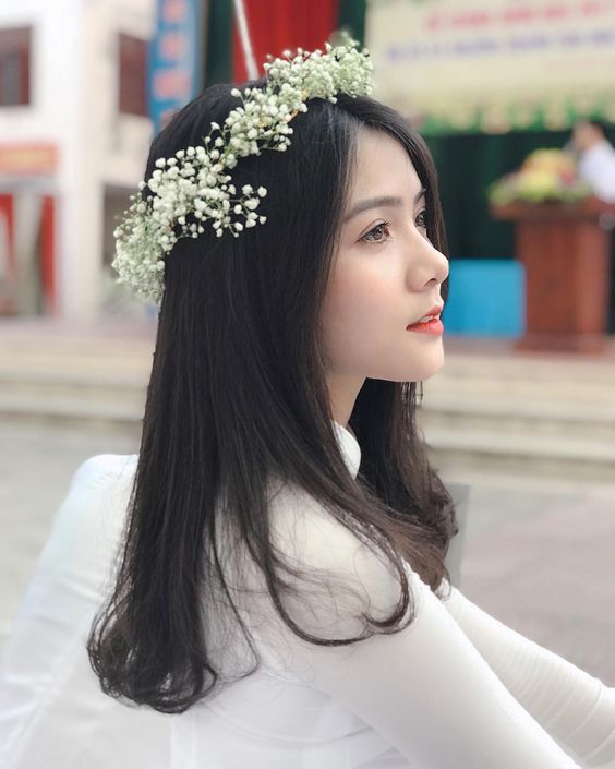 Hình ảnh nữ sinh dễ thương và xinh đẹp